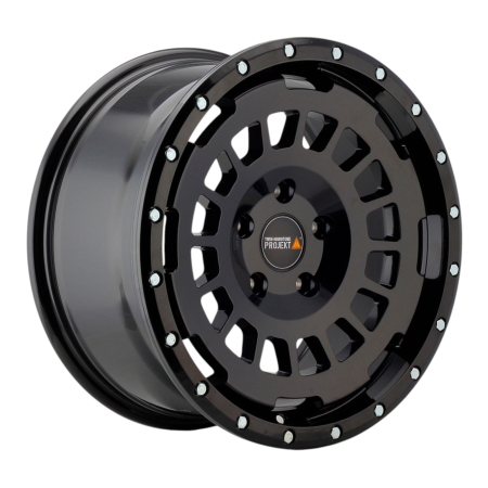 8x17 ET40 Twin-Monotube-Projekt-AT1 Alufelge in schwarz für Mercedes V-Klasse 447